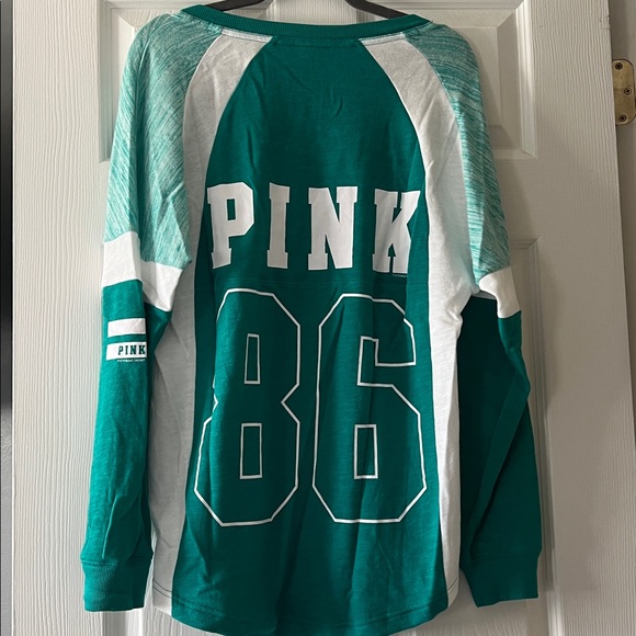 Victoria's Secret PINK Teal Sweater - Picture 4 of 4
